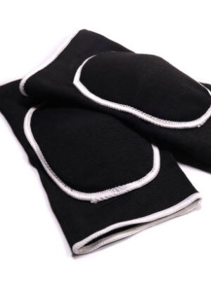 Volleyball or gymnastics protective knee pads isolated on a white